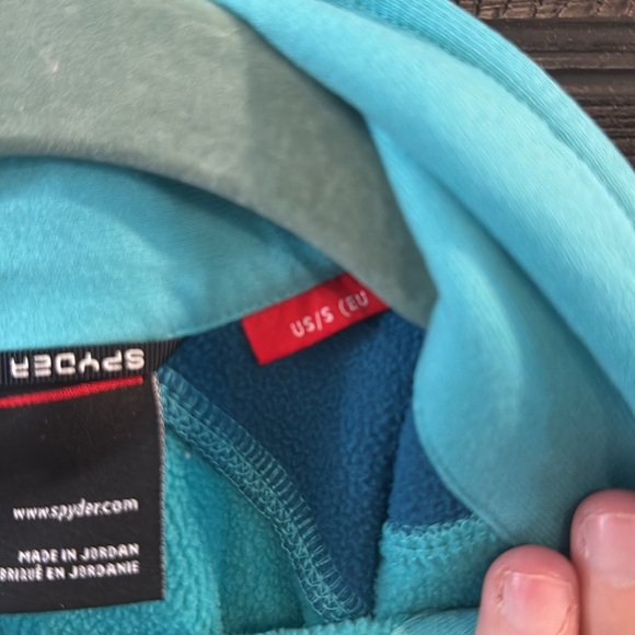 Spyder Blue Performance Jacket for Outdoor Adventures - Picture 4 of 6